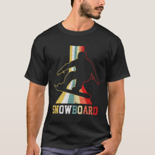 Camiseta Snowboard Vintage Snowboard Snowboard Snowboarder
