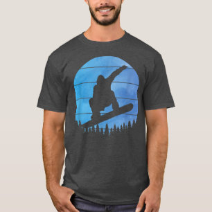 Camiseta Snowboard Winter Sports Snow Landscape