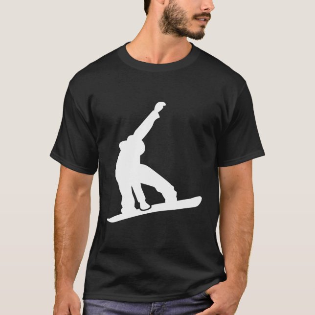 Camiseta Snowboarder (Frente)
