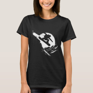 Camiseta Snowboarder Cliff Snowboard Snowboard