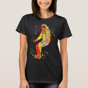 Camiseta Snowboarder Colorful Snowboard 41