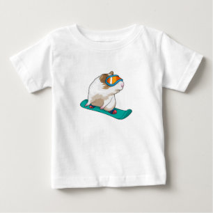 Camiseta Snowboarder guisado
