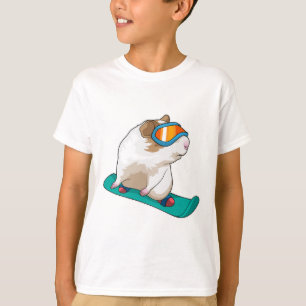 Camiseta Snowboarder guisado