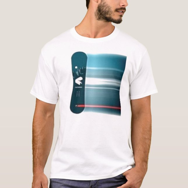 Camiseta snowboarding (Frente)