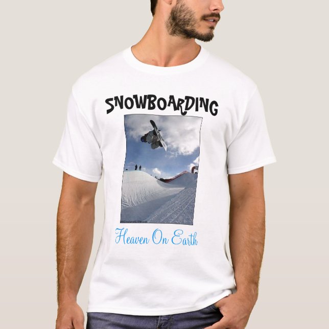 Camiseta Snowboarding (Frente)
