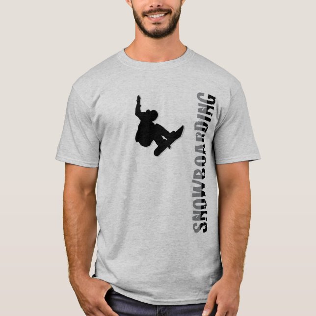 Camiseta Snowboarding (Frente)