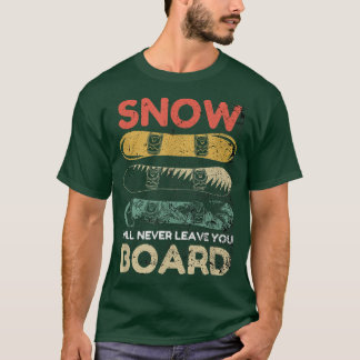 Camiseta Snowboards Retro Snowboarder Snowboarding 