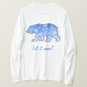 Camiseta Snowcatcher Deixa-A Neve Ursa