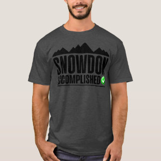 Camiseta Snowdon Completou O Caminho De Snowdonia Wales