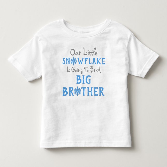 Camiseta Snowflake Big Brother (Frente)
