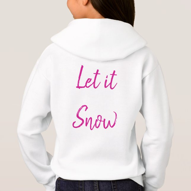 Camiseta Snowflake Hoodie (Verso)