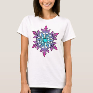 Camiseta SNOWFLAKE-Winter Sports, Snowboard, Ski, Ski, Clim