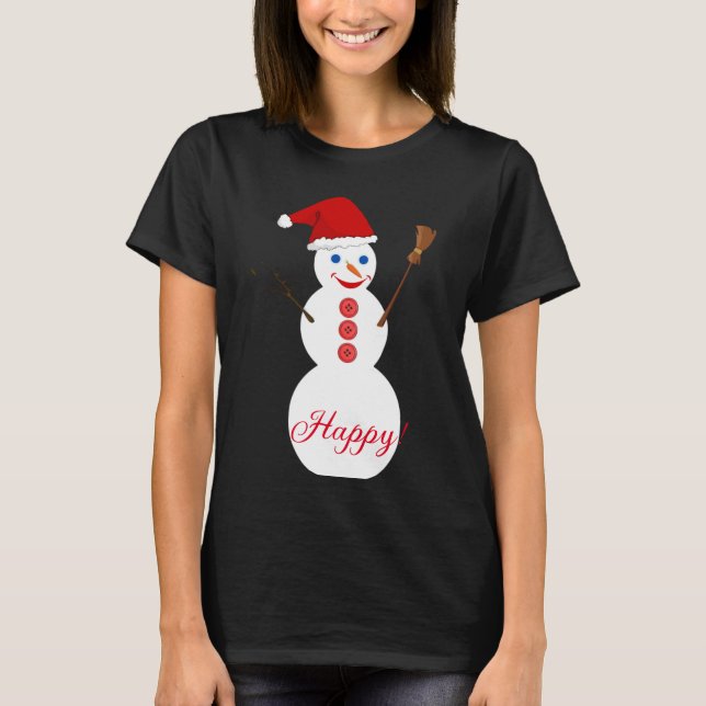 Camiseta Snowman (Frente)