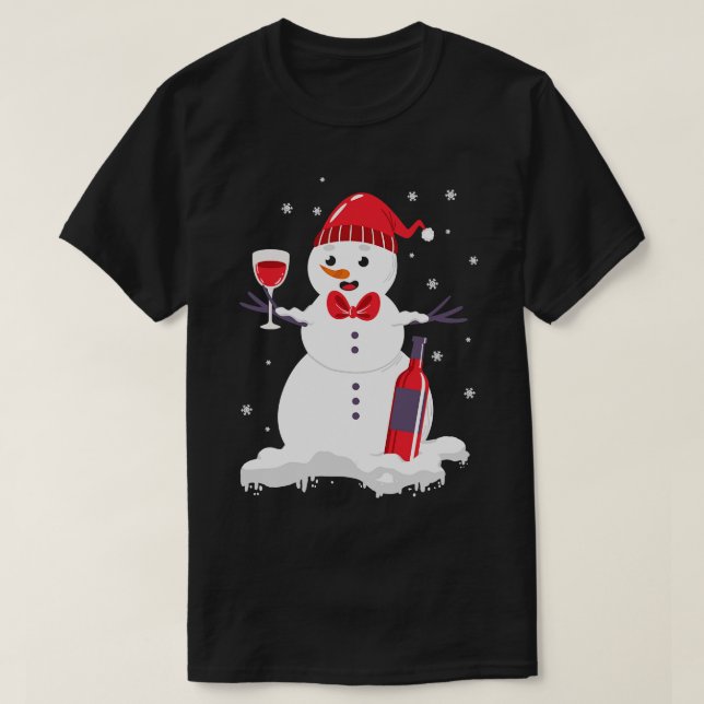 Camiseta Snowman (Frente do Design)