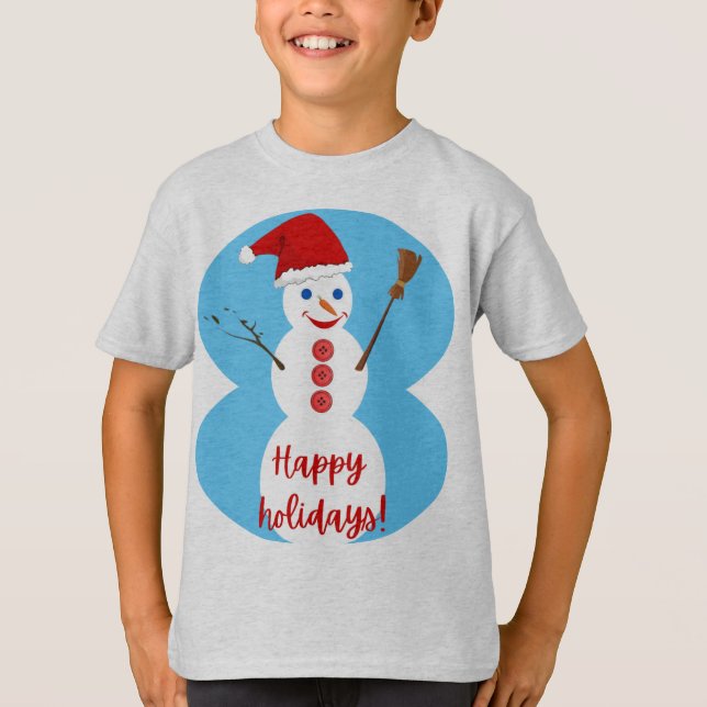 Camiseta Snowman (Frente)