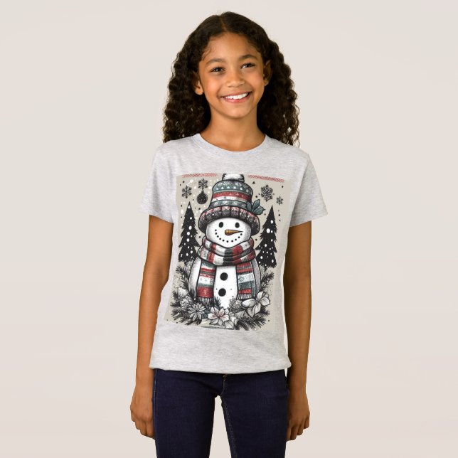 Camiseta Snowman (Frente Completa)