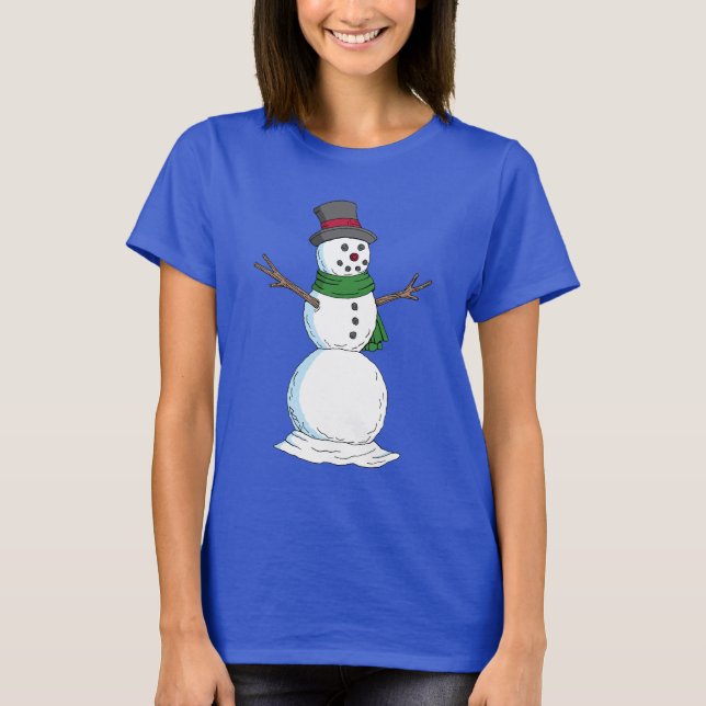 Camiseta Snowman (Frente)