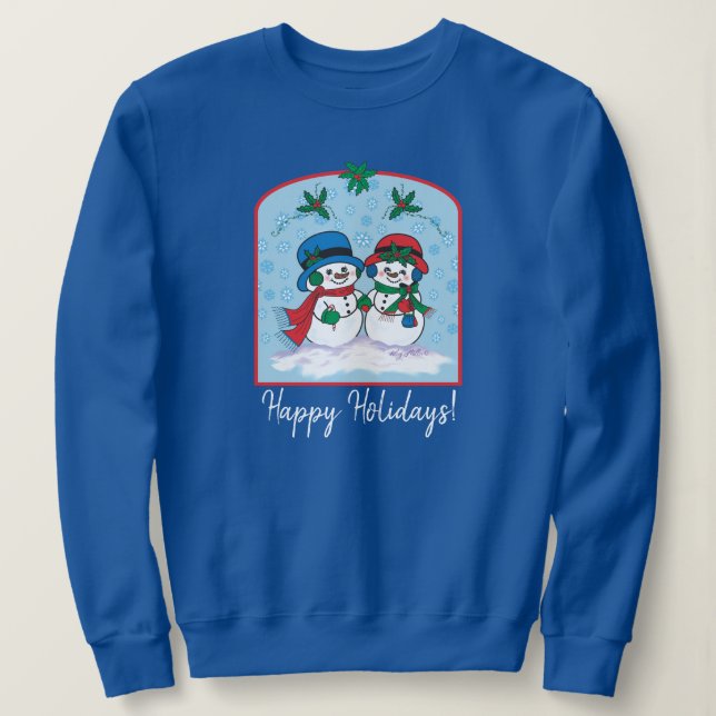 Camiseta Snowman (Frente do Design)