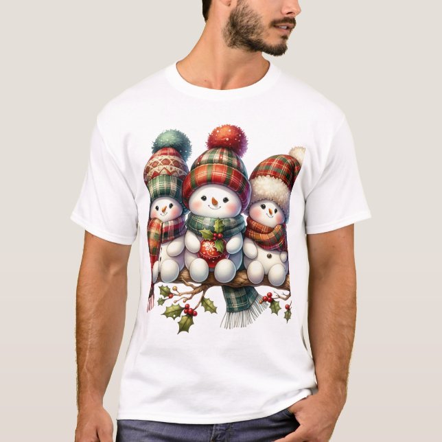 Camiseta Snowman (Frente)