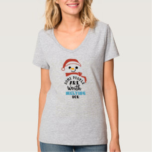 Camiseta Snowman