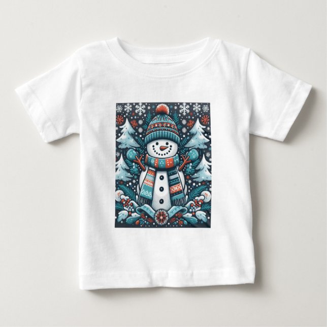 Camiseta Snowman (Frente)