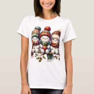 Camiseta Snowman