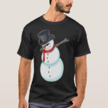 Camiseta Snowman Christmas Hip Hop Dance Dab<br><div class="desc">Este design é o presente perfeito para um aniversário,  Natal e outras celebrações. É adequado para mulheres,  homens e crianças.</div>
