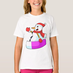 Camiseta Snowman como Snowboarder com Sonowboard.PNG
