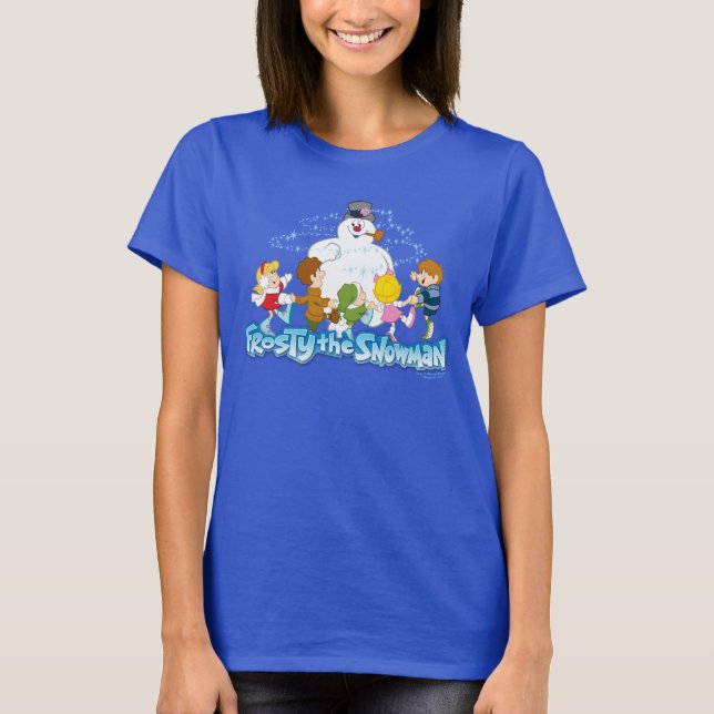 Camiseta Snowman™ congelado | Brincadeiras e Brincadeiras (Frente)