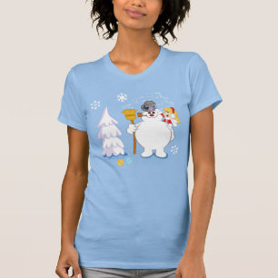 Camiseta Snowman™ congelado Frosty & Karen Winter Diverti