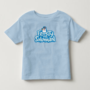 Camiseta Snowman™ congelado   Logotipo empilhado congelado