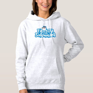 Camiseta Snowman™ congelado | Logotipo empilhado congelado