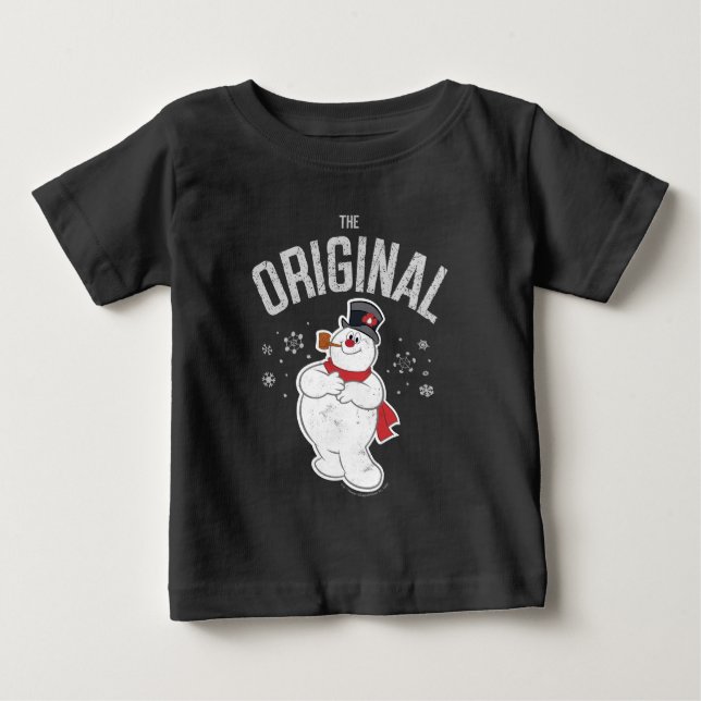 Camiseta Snowman™ congelado | O Bebê Original (Frente)