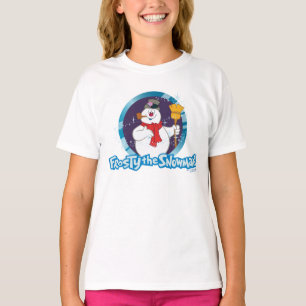 Camiseta Snowman™ congelado Retrato magro congelado