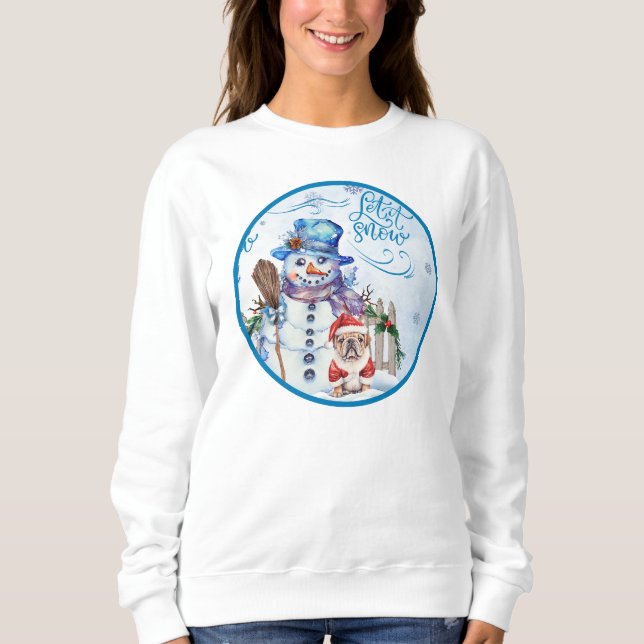 Camiseta Snowman | Deixa-a Nadar (Frente)