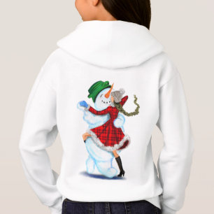 Camiseta Snowman e Girl Dancing Tango - Festa de Natal -