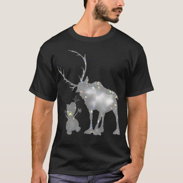 Camiseta Snowman E Reindeer (Frente)