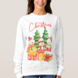 Camiseta Snowman Felry Natal