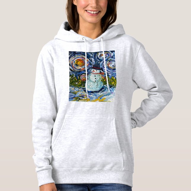 Camiseta Snowman Hoodie (Frente)