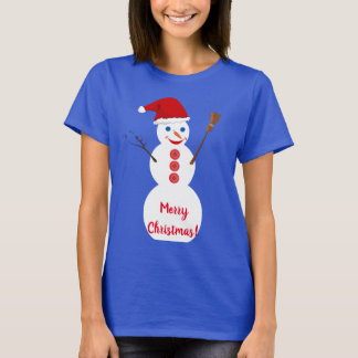 Camiseta Snowman Natal