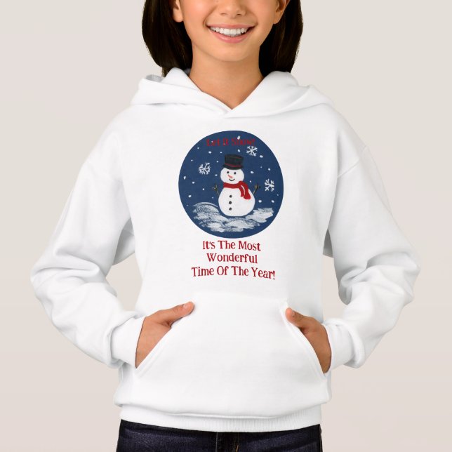 Camiseta Snowman Red PERSONALIZE (Frente)