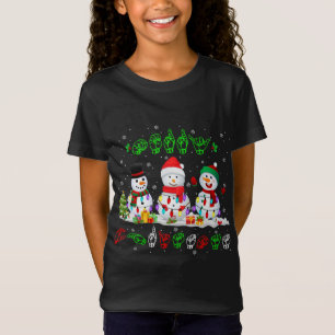 Camiseta Snowman Sinal de Snowman SLA