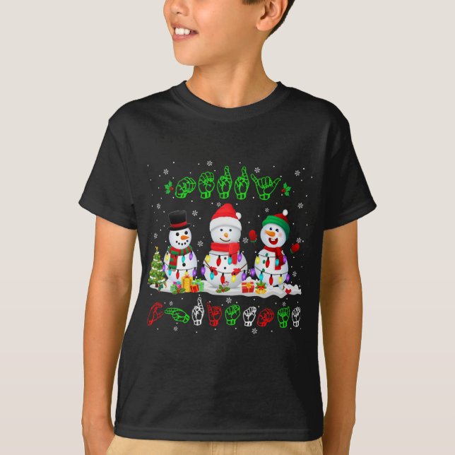 Camiseta Snowman Sinal de Snowman SLA (Frente)