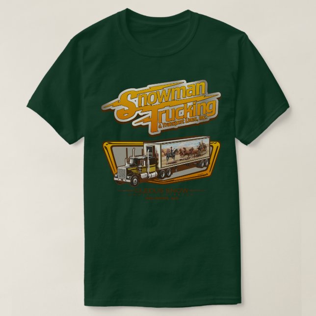 CAMISETA SNOWMAN TRUCK INC (Frente do Design)