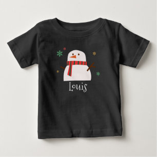 Camiseta Snowman Winter Personalizado