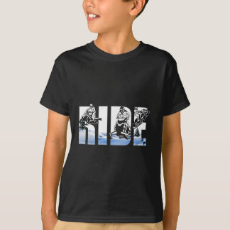 Camiseta Snowmobile Ride Snowmobily Winter Sport Skiers S