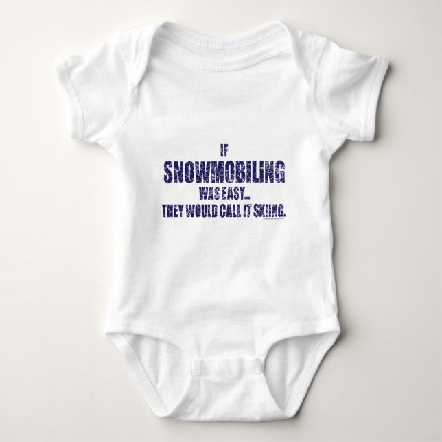 Camiseta Snowmobiling-estar-FÁCIL [1] (Frente)