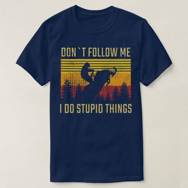 Camiseta Snowmobiling Snowmobile 1 (Frente do Design)
