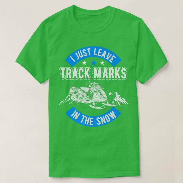 Camiseta Snowmobiling Snowmobile Riding Snow Lover  (Frente do Design)