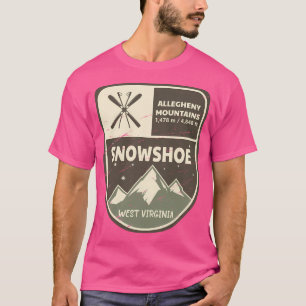 Camiseta Snowshoe Alegheny Mountain West Virginia
